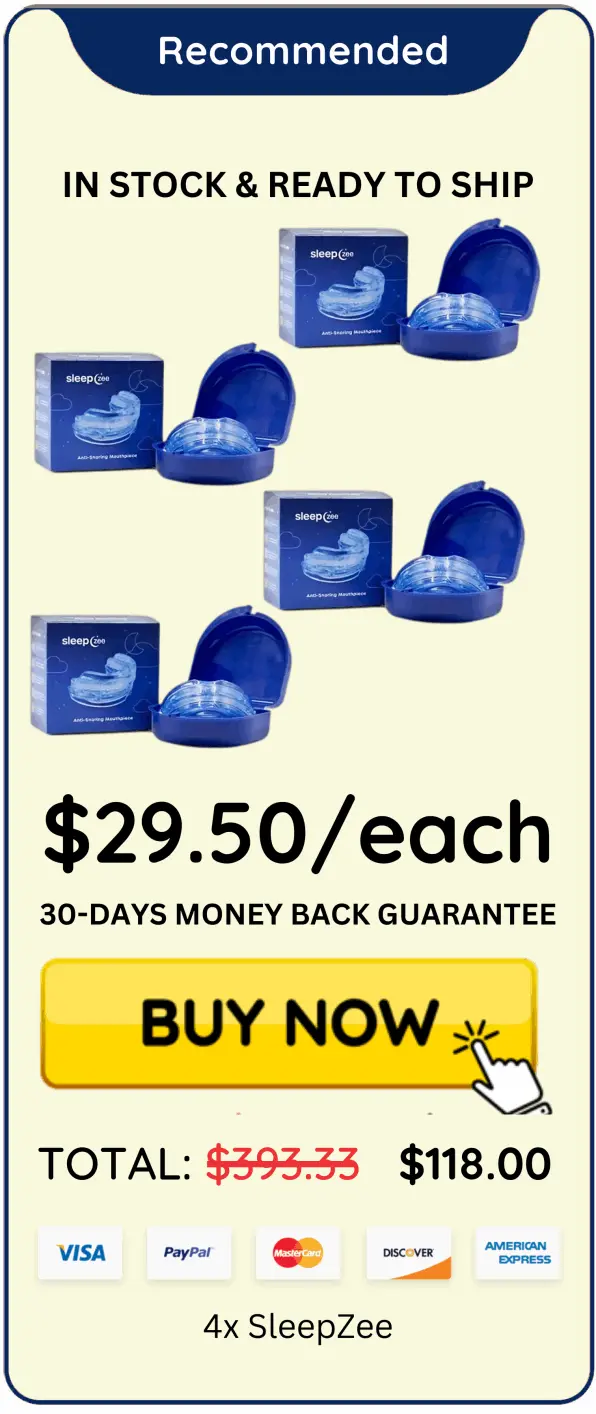 SleepZee Mouthpiece  offer package price 